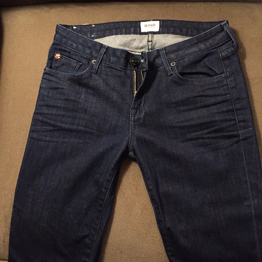 Hudson dark blue flare jeans